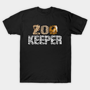 Zookeeper animal keeper gift for keeper in zoo T-Shirt